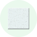 Motfi8 White Snow Solid Surface Sample